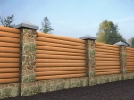 дървена ограда по поръчка 3050-3190
